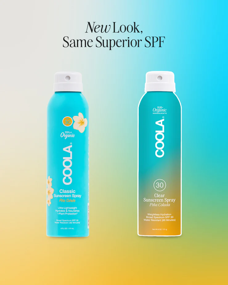 COOLA Classic Sunscreen Sprays SPF30 or SPF50